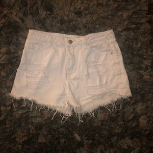 White shorts